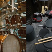 Is It Better To Learn Drums Using an Acoustic Or Electric Kit?